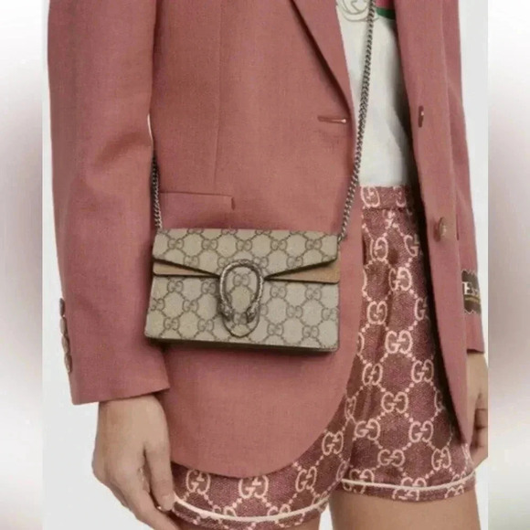 Gucci Dionysus GG Mini Crossbody Supreme Super Mini. - Picture 1 of 16